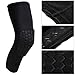 World Pride Antislip Basketball Leg Knee Long Sleeve Honeycomb Pad Protector Gear