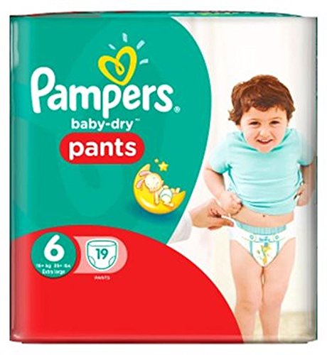 pampers baby dry nappy pants 6