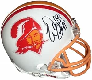 Warren Sapp Autographed Tampa Bay Buccaneers (Throwback) Mini Helmet at