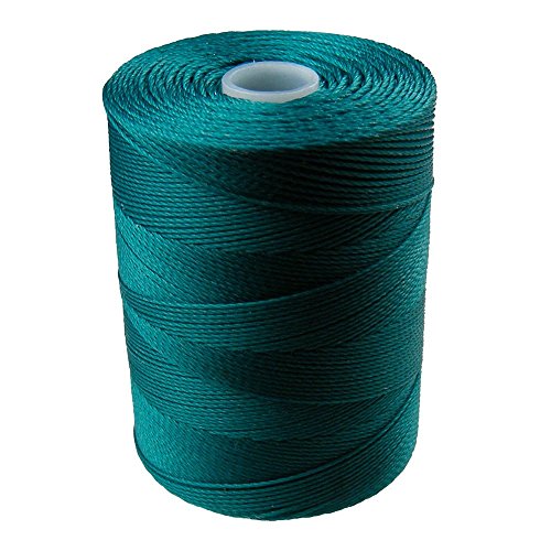 C-Lon Micro Bead Cord, Teal - 0.12mm, 320 Yard Spool