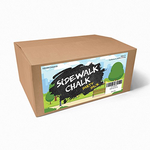 image for Fat Zebra Designs Sidewalk Chalk Party Pack – 30 x Pack of 4 Multi-C