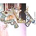 Matefield DIY Diamond Painting Keychain 4pcs Gun 5D Keyrings Special Shape Diamond Painting Pendant for Art Craft Key Ring Phone Charm Bag Decor