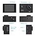 GBB 4K Action Camera, Sony Sensor HD 12MP 170 Degree Ultra Wide Angle 2 Inch LCD Screen Wifi Waterproof Sports Cam Underwater DV Camcorder with 2 Rechargeable Batteries and Full Accessories Kits