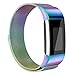 AK Fitbit Charge 2 Bands, Adjustable Milanese Stainless Steel Metal Band Strap with Magnetic Closure Clasp for Fit bit Charge 2 HR Fitness Tracker