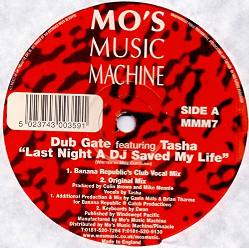 Last Night a DJ Saved My Life [12 [Vinyl LP] Amazon.de Musik