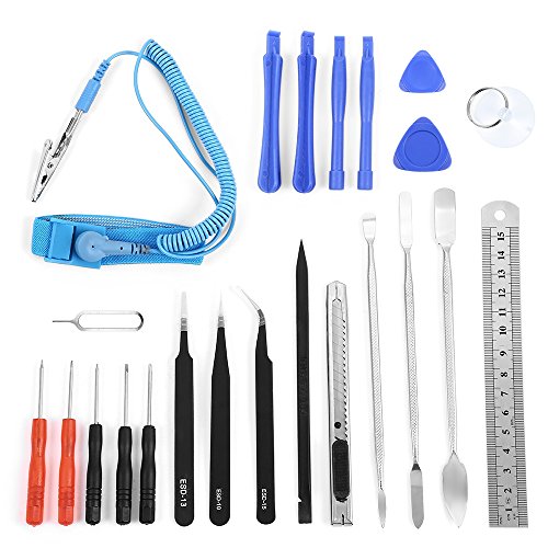 Repair Tools Kit, Precision Screwdriver Set with Flexible Shaft, INLIFE 81 in 1 Professional Electronics Magnetic Driver Kit with Portable Bag for Laptop, iPhone, iPad, Cellphone, PC, Camera, Macbook - Thumbnail 7