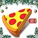 JACK CHLOE Emoji Stuff Pizza Slice Portable Charger, Super Cute Emoji Pizza Power Bank Design, 2600mAh Emoji Charger Compatible with iPhone X / 8/7 / 7Plus / 6/ 6s Plus/Android Phone