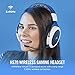 CORSAIR HS70 Wireless – 7.1 Surround Sound Gaming Headset – Discord Certified Headphones – White (Renewed)thumb 1