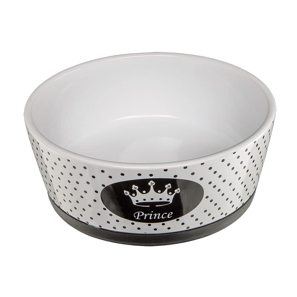 Ferplast Alya Ceramic Feeding Bowl for Cats and Dogs, 18.3 x 7.2 cm, 1.1 Litre — image 1