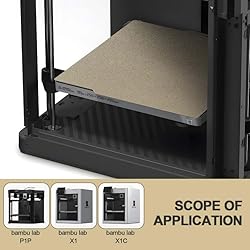 HICTOP Double-Sided Smooth/Textured PEI Sheet 3D