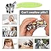 AUVON Pill Crusher, 2nd Gen iMedassist Pill Grinder (Easy to Clean, Easy to Use), Medicine Grinder with 304 Stainless Steel and Non-Slip Base for Pills and Medication