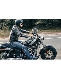 BOSS Audio Bluetooth, Altavoz Impermeable y Amplificador Sistema de Sonido, Dos Altavoces de 3 pulgadas, Amplificador Bluetooth, Control de Volumen en línea, Ideal para Motocicletas ATV y aplicaciones de 12 voltios, 10.16 cm, negro y cromo, Cromado