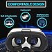 HongYuan 3D VR Headset Virtual Reality Glasses For Play Your Best Mobile Games & 360 Movies , More Comfortable VR Glasses Goggles Plus Special Adjustable Eye Care System
