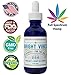 All Natural Pain Relief - Pure Hemp Oil + MCT Oil Drops - 250mg - Best Hemp Oil for Anxiety, Sleep, Inflammation, Back Pain Relief - Bright Vibes Terpene Formula