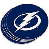 Tampa Bay Lightning Logo Novelty Coaster Set