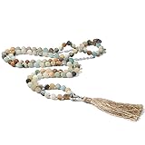 BALIBALI 108 Mala Beads Semi-Precious Gem Stones