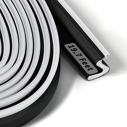 Weather Stripping "Q" Foam Kerf Door Seal 19.7 Ft Long, Replacement