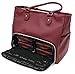 6 Pack Fitness Expert Renee Meal Management Tote Merlot w/Removable Core…