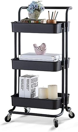 Carro De Almacenamiento, Carro Organizador De 3 Niveles, Multiusos Con