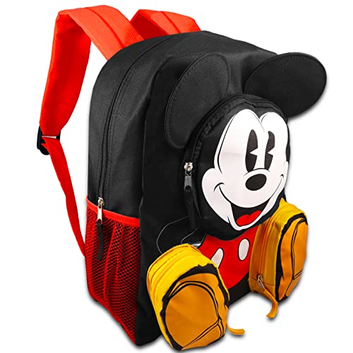 Mickey Mouse Backpack for Boys 46 Set Bundle with 16” Mickey