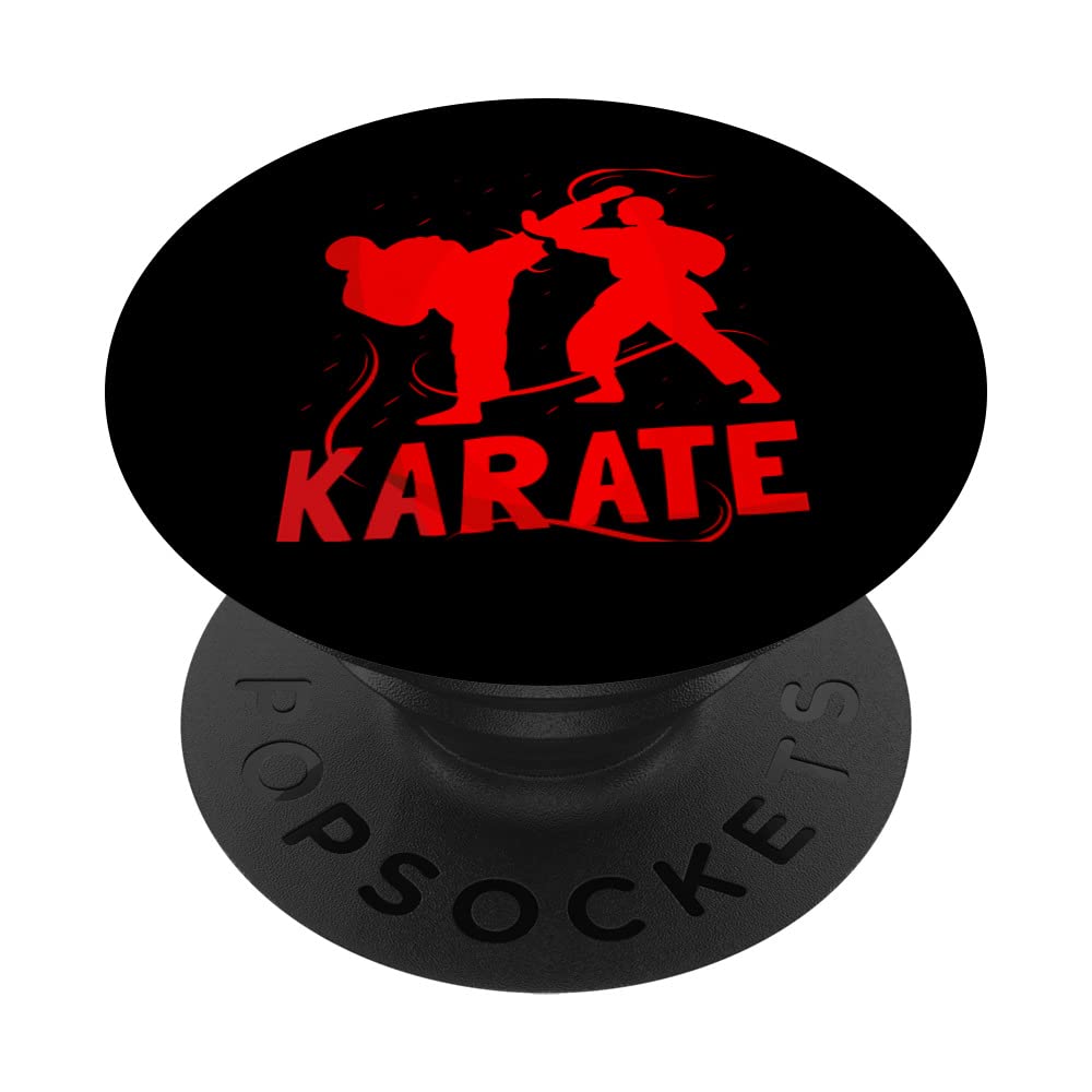 Karate Coach Martial Arts Fighter Belt PopSockets Swappable PopGrip
