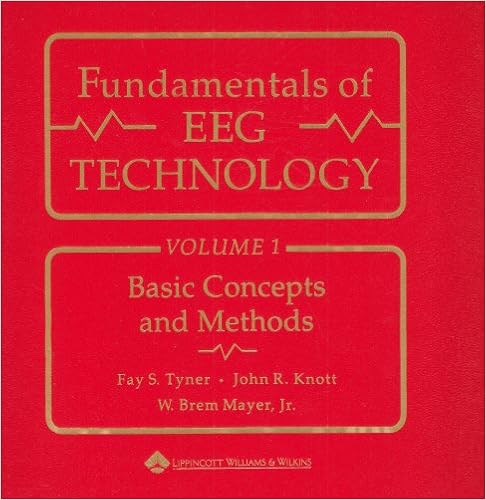 Fundamentals Of Eeg Technology Vol 1 Basic Concepts And Methods Tyner Fay S Knott John R Mayer Jr W Brem 9780890043851 Amazon Com Books