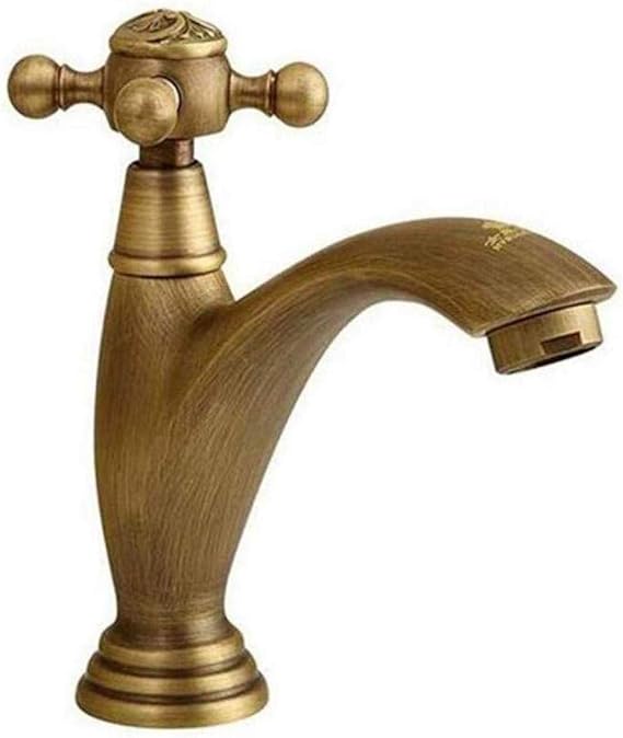 Messing Chrom Modernes Warm- und Kaltwasser-Spülbecken Wasserhahn