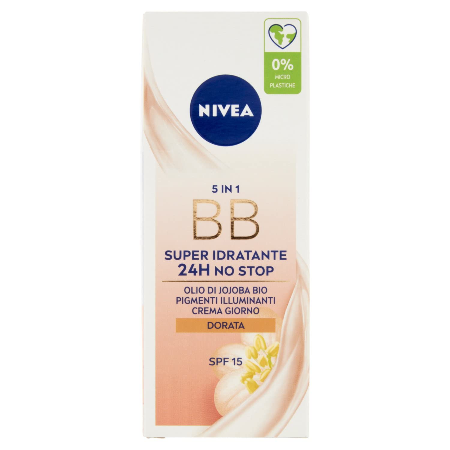 NIVEA Colored Golden Moisturizer 50 Ml.86701 Face Creams And Masks