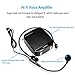 Voice Amplifier Portable Microphone Wired Headset Speaker 15 Watts Rechargeable Mini Bluetooth Voice Amplifier for Teachers Personal Megaphone Fm System for Classroom