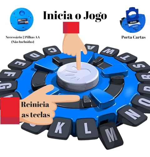 Jogo de Palavras Interativo Tapple Stop Tapapalavras Que Trava