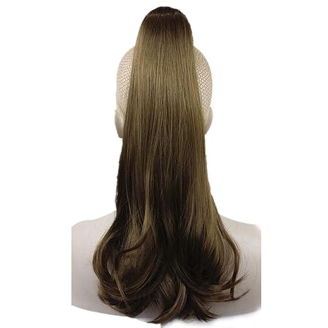 Buy Wiginway Long Straight Golden Brown Lady Clip In Ponytail Pony