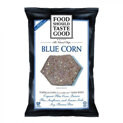 Food Should Taste Good Tortilla Chips, Blue Corn, 1.5-Ounce (Pack of 24)