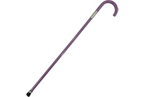 MedievalDepot One Piece Brook Soul Solid Cane - 35 Inch Purple Replica Cane for Cosplay and Collectors