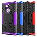 YmhxcY LG k22 Case,LG K22+ Plus Case with Tempered Glass Screen Protector [2 Pack], Armor Grade Case with Rotating Holder Kickstand Non-Slip Hybrid Rugged Case for LG k22 6.2 ”-KJ (Blue)