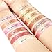Eyeshadow Pallet HP95(TM) 12 Colors Bright Eye Shadow Makeup Pearl Metallic Eyeshadow Palette (K)