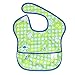 Bumkins Disney Baby Waterproof SuperBib, Monsters Green (6-24 Months)