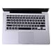 HDE Ultra Thin Silicone Rubber Keyboard Skin Cover for MacBook Pro Non Retina 13/15/17 (Black)