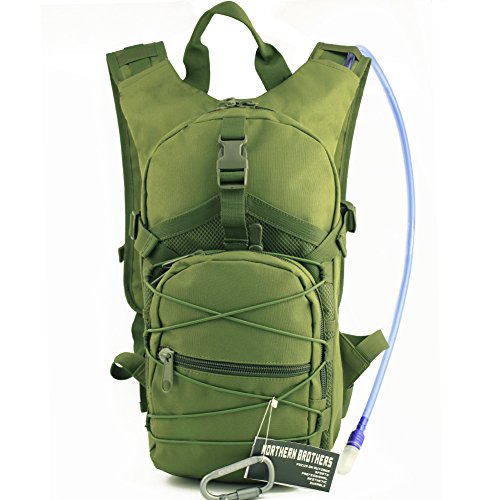 Hydration backpack tactical rucksack run-pack with 3 liter/100 oz…