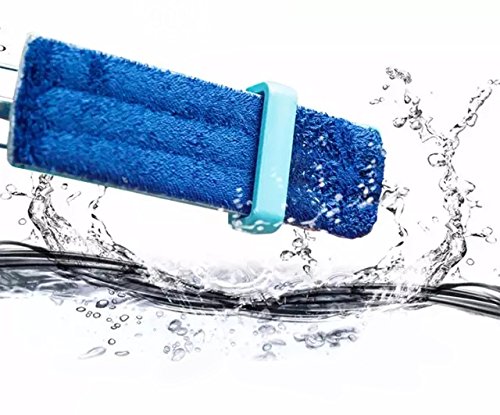 image for Microfiber Floor Mop, Ohuhu 2-Pack Hands Free Self Wringing Mops for F