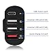 [UL Certified !] Quick Charge 3.0 / Type-C Car Charger, iXCC 50W QC3.0 4-Port [1 Type-C Port] Adapter for Galaxy, LG G5 / V20, HTC 10 / One A9, ZTE or More