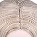 Quantum Love Wigs Mix Ash Blonde Middle Part Long Wavy Wig Heat Resistant Synthetic Daily Party Wig for Women