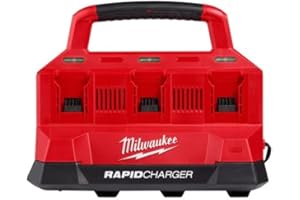 Milwaukee Electric - M18. PACKOUT. SIX Bay Rapid Charger