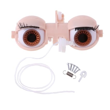 Baoblaze Mini Puppenaugen Mechanismus Set aus Kunststoff für 12'' RBL Neo Blythe Puppe DIY machen Zubehör - # 1