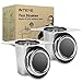 Tea Infuser,Tea Strainer,2 PACK 304 Stainless Steel Water Filter with Double Handles for Hanging on Teapots, Mugs, Cups to steep Loose Leaf Tea and Coffee,Cold Brew Coffee Maker. FDA Approved.
