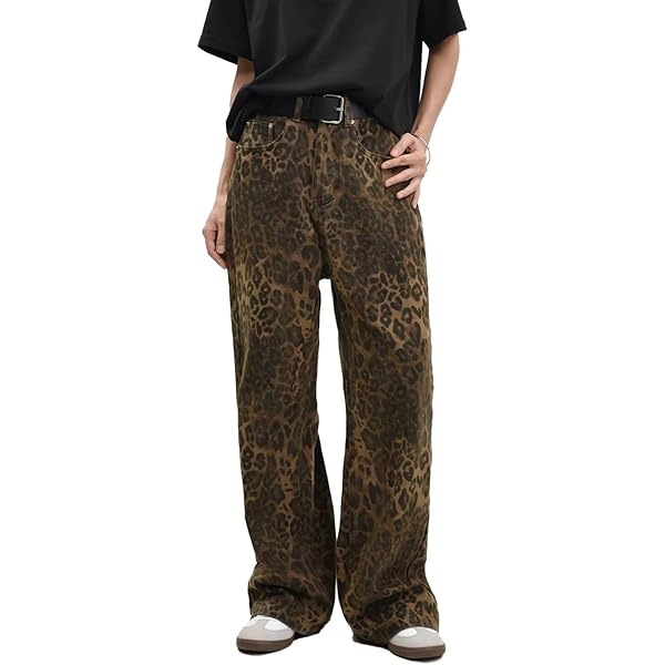 【BEEDEN】FACE PRINT WIDE STRAIGHT PANTS FACE PRINT WIDE STRAIGHT PANTS – BEEDEN