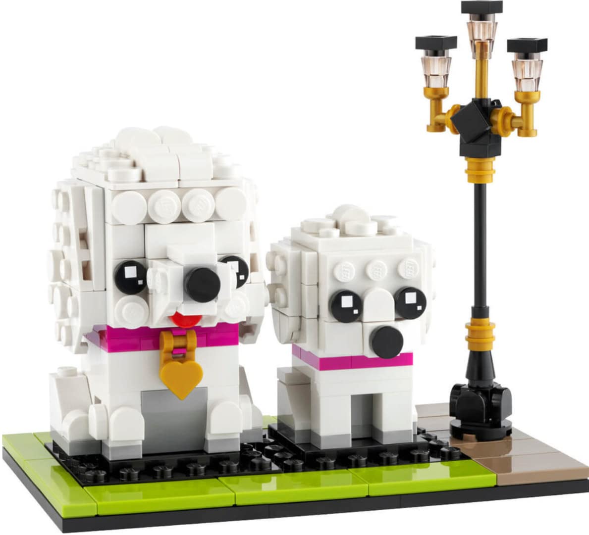 LEGO Lego BrickHeadz Pets Dogs, Cats, Fish, Birds or Hamsters (Choose Pet) (Poodle 40546), Multicolor — image 1