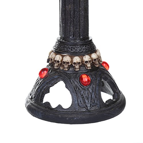 Quirky Resin Skull Candle Holder - Image 6