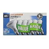 65 Watt Sylvania DOUBLElife Flood Light Bulbs; 65BR30/DL/FL/Rp (S90190; 15951); Value 6 Pack