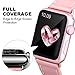 [6 Pack] Compatible Apple Watch Screen Protector 38mm Series 3 2 1,COVERY HD Anti-Scratch Bubble Free Film Accessories Compatible iWatch 38mm -HD Clear