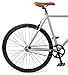 Retrospec Harper Single-Speed Fixed Gear Urban Commuter Bike, 53cm, m, Slate